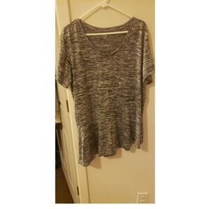 Ana Striped Monochromatic Sweater Top XXL